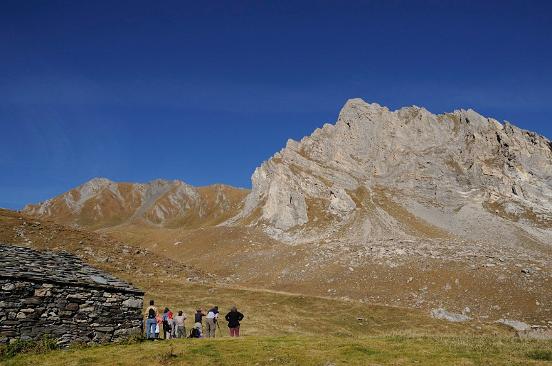 combeA_27.jpg - Magnifique coup d'oeil sur le Clocher de Vouasse à 2821m.